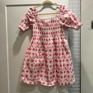 Hill House Athena Nap Dress size M shell print